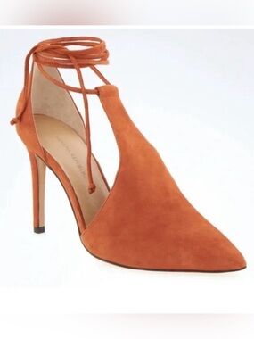 Banana Republic Leather Lace Up Heels (8)